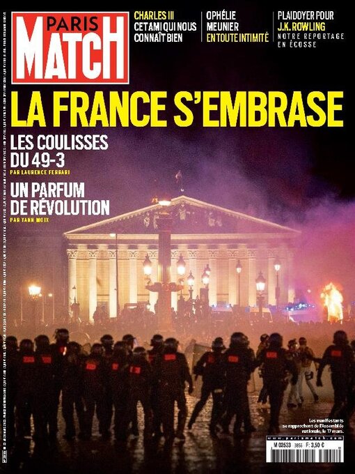 Title details for Paris Match by Lagardere Media News - Available